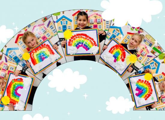 Pre-School: The Pre-Primary A class is learning about rainbows!