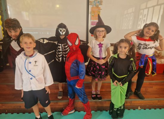 Frights and Bites: Junior School’s Halloween Costume and Pizza Day