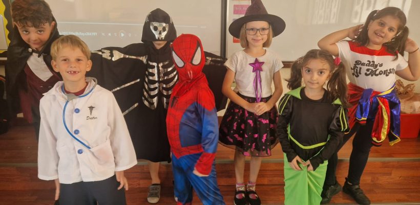 Frights and Bites: Junior School’s Halloween Costume and Pizza Day